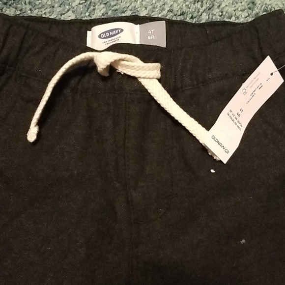 3/$20 Cotton twill jogger pants - Picture 2 of 5